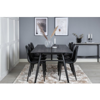 Produktbild för Sleek Matbord med Polar Stolarna