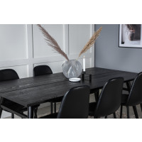 Produktbild för Sleek Matbord med Polar Stolarna