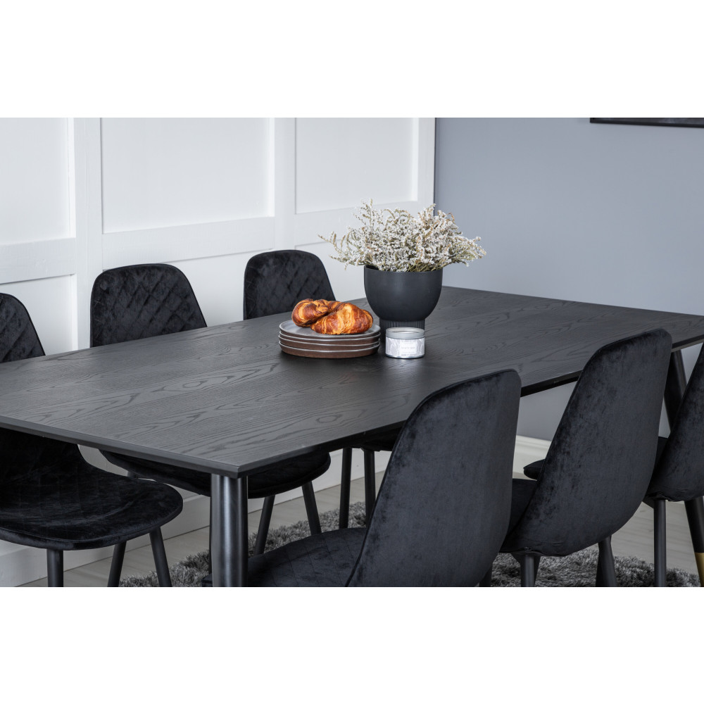 Produktbild för Dipp Matbord med Polar Stolarna