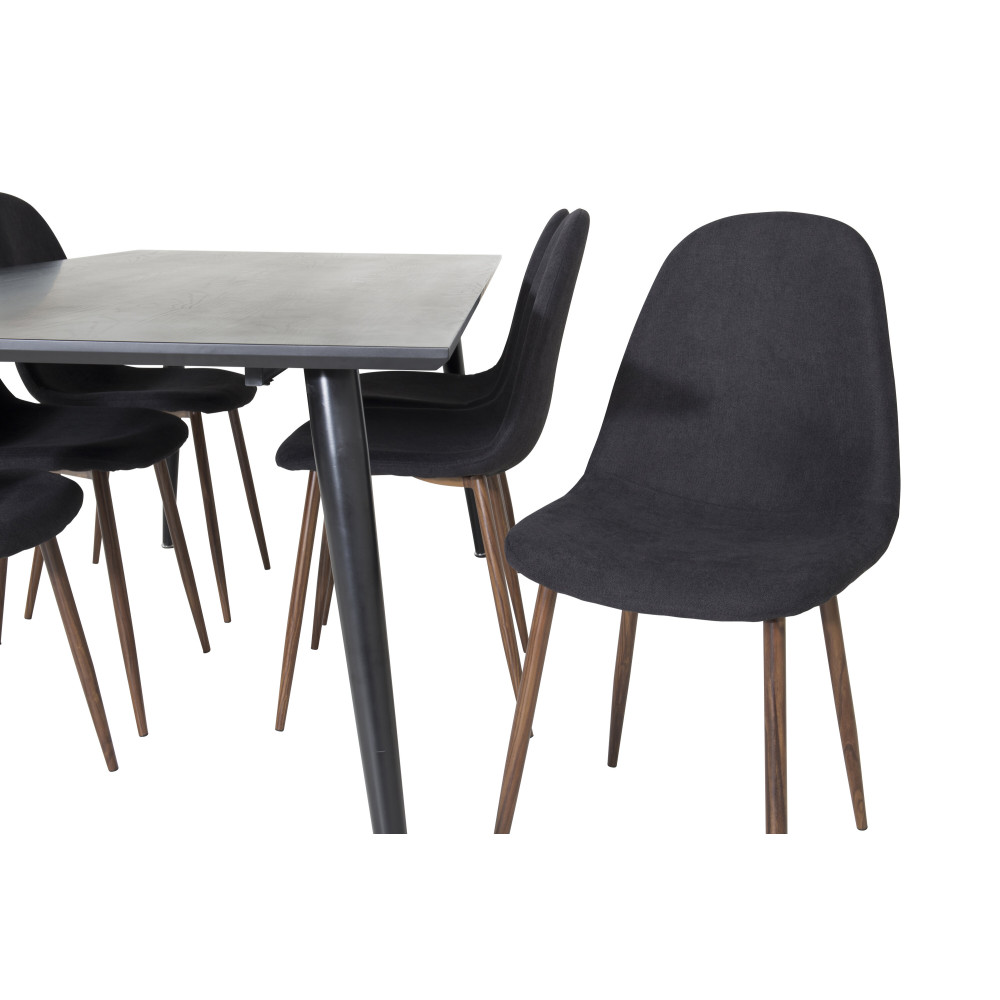 Produktbild för Dipp Matbord med Polar Stolarna