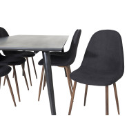 Produktbild för Dipp Matbord med Polar Stolarna