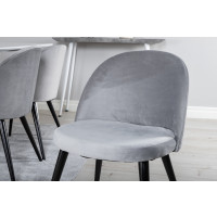 Produktbild för Polar Matbord med Velvet Stolarna