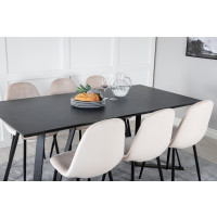 Produktbild för Marina Matbord med Polar Stolarna