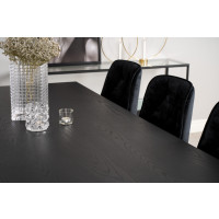 Produktbild för Dipp Matbord med Velvet Deluxe Stolarna