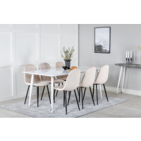 Produktbild för Polar Matbord med Polar Stolarna