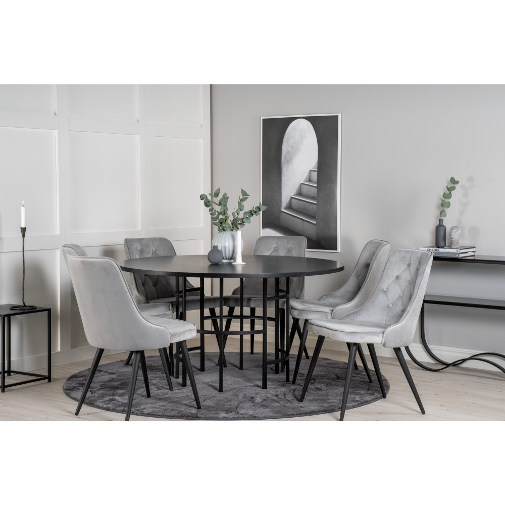 Produktbild för Copenhagen Matbord med Velvet Deluxe Stolarna