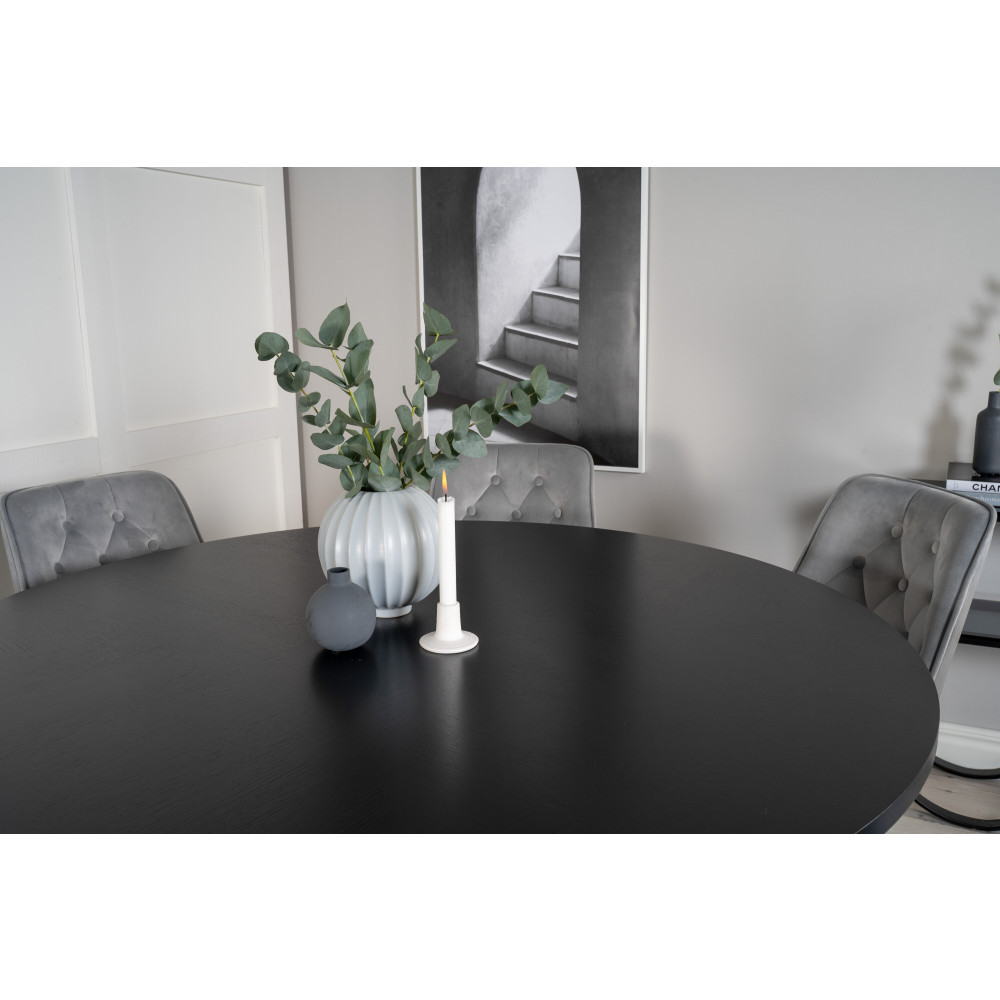 Produktbild för Copenhagen Matbord med Velvet Deluxe Stolarna