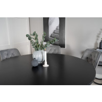 Produktbild för Copenhagen Matbord med Velvet Deluxe Stolarna