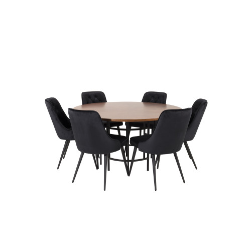 Venture Home Copenhagen Matbord med Velvet Deluxe Stolarna