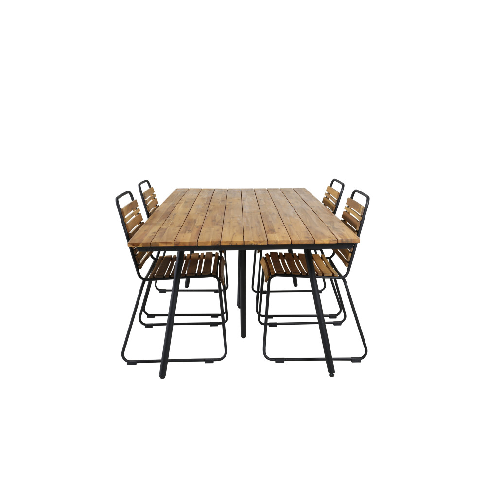 Produktbild för Chan Matbord med Bois Stolarna