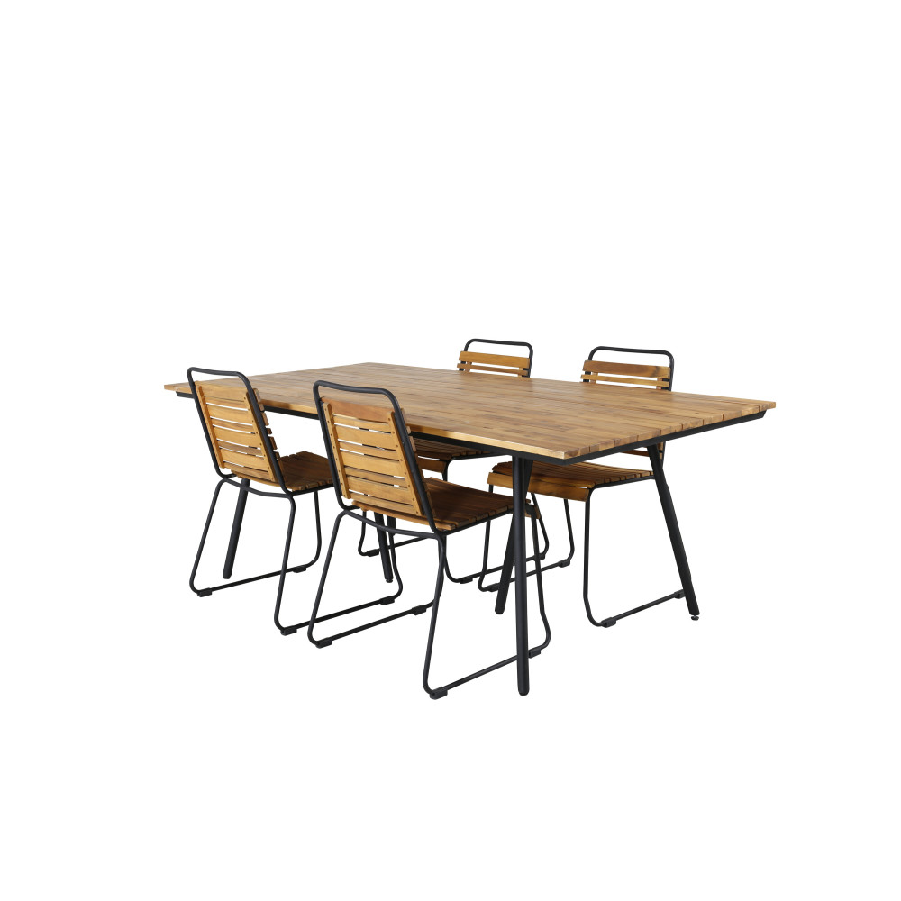 Produktbild för Chan Matbord med Bois Stolarna