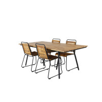 Produktbild för Chan Matbord med Bois Stolarna