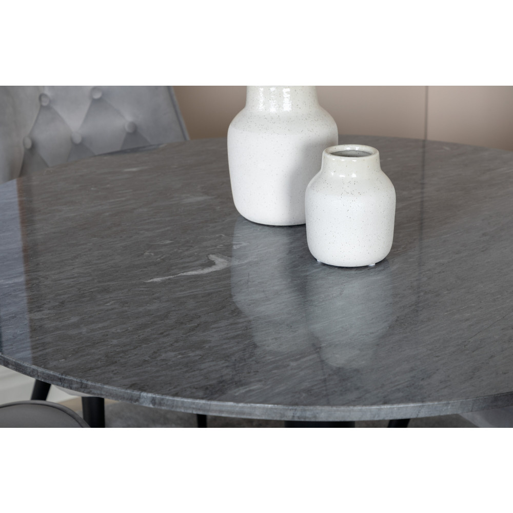 Produktbild för Estelle Matbord med Velvet Deluxe Stolarna