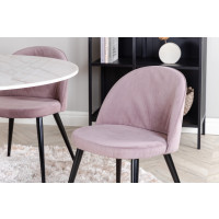 Produktbild för Estelle Matbord med Velvet Stolarna