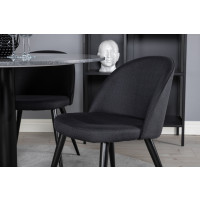 Produktbild för Estelle Matbord med Velvet Stolarna