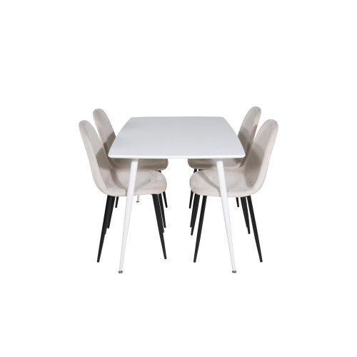 Venture Home Polar Matbord med Polar Stolarna