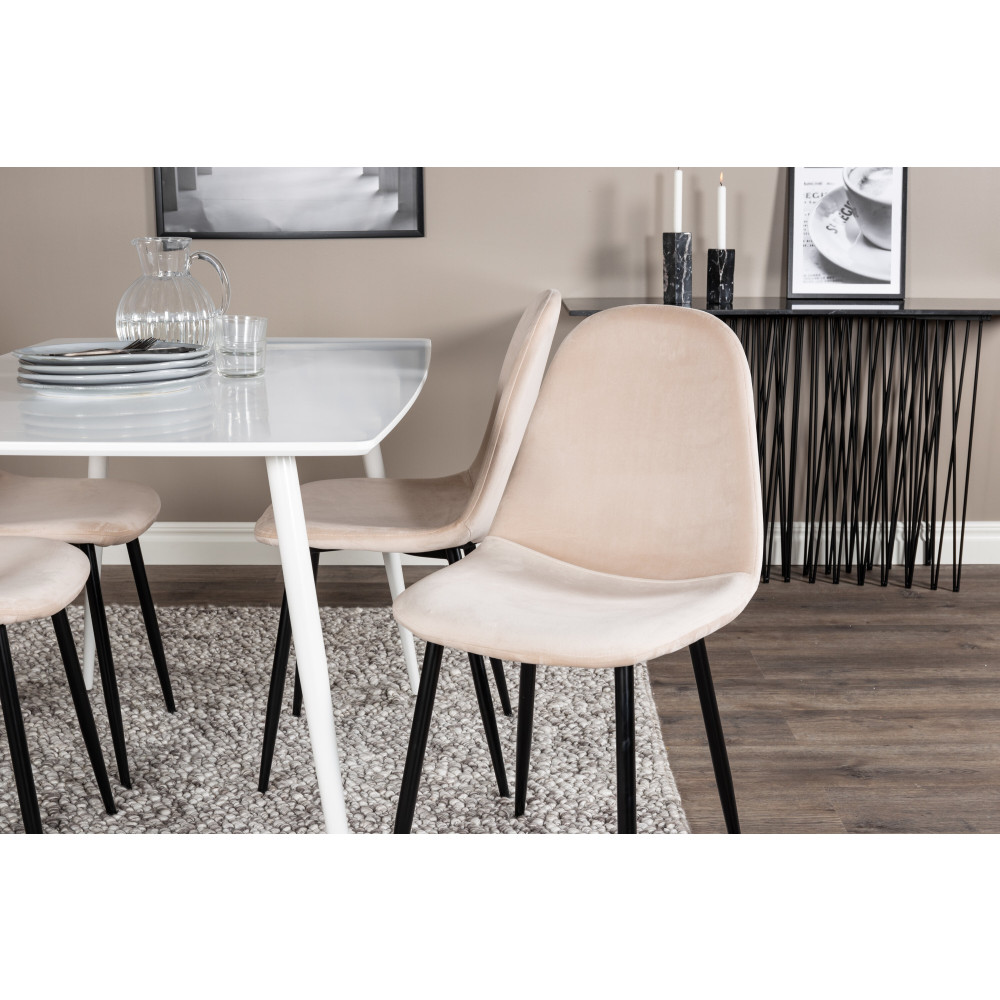 Produktbild för Polar Matbord med Polar Stolarna