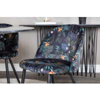 Produktbild för Estelle Matbord med Velvet Stolarna