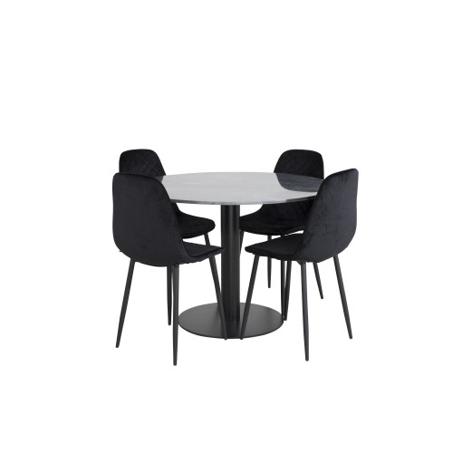 Venture Home Estelle Matbord med Polar Stolarna
