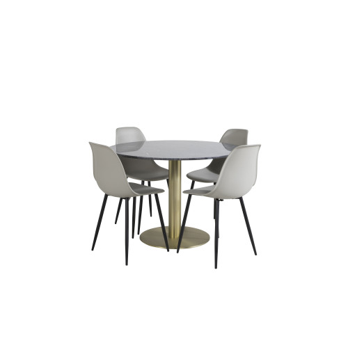 Venture Home Estelle Matbord med Polar Stolarna