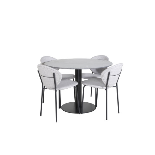 Venture Home Estelle Matbord med Vault Stolarna