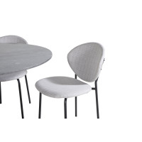 Produktbild för Estelle Matbord med Vault Stolarna