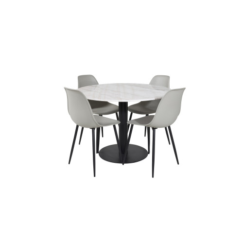 Venture Home Estelle Matbord med Polar Stolarna
