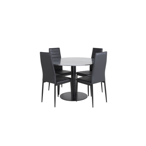 Venture Home Estelle Matbord med Slim Stolarna