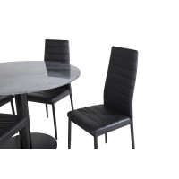 Produktbild för Estelle Matbord med Slim Stolarna