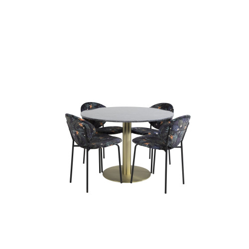 Venture Home Estelle Matbord med Vault Stolarna