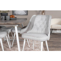 Produktbild för Inca Matbord med Velvet Deluxe Stolarna
