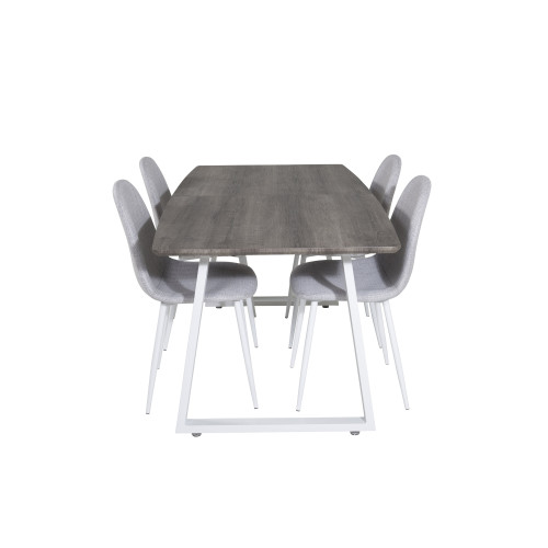 Venture Home Inca Matbord med Polar Stolarna