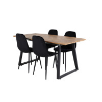 Produktbild för Inca Matbord med Polar Stolarna