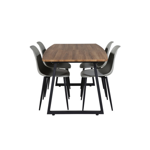 Venture Home Inca Matbord med Polar Stolarna