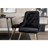Produktbild för Dipp Matbord med Velvet Deluxe Stolarna