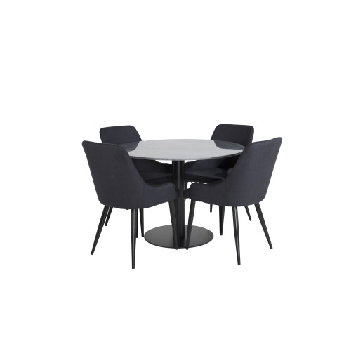 Venture Home Estelle Matbord med Plaza Stolarna