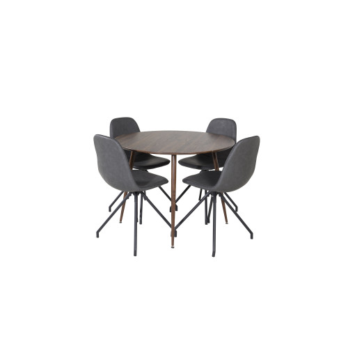 Venture Home Plaza Matbord med Polar Stolarna