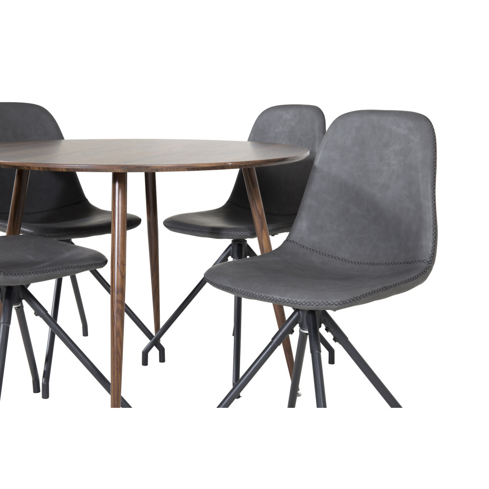 Produktbild för Plaza Matbord med Polar Stolarna
