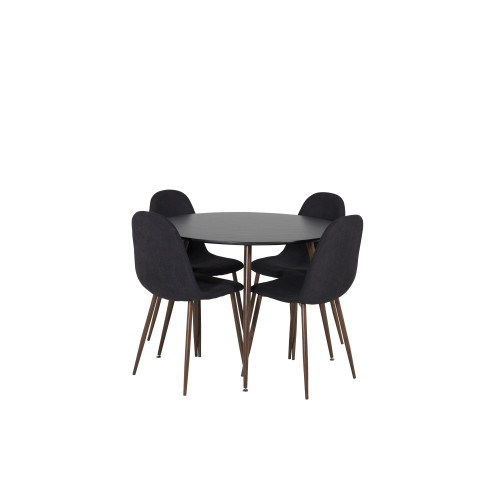 Venture Home Plaza Matbord med Polar Stolarna