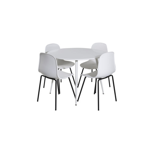 Venture Home Plaza Matbord med Arctic Stolarna
