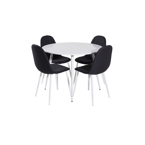 Venture Home Plaza Matbord med Polar Stolarna