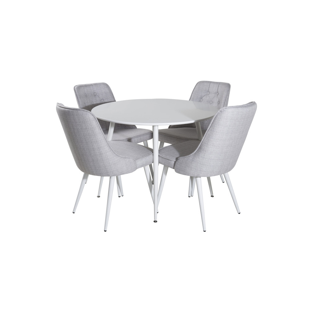 Produktbild för Plaza Matbord med Velvet Deluxe Stolarna