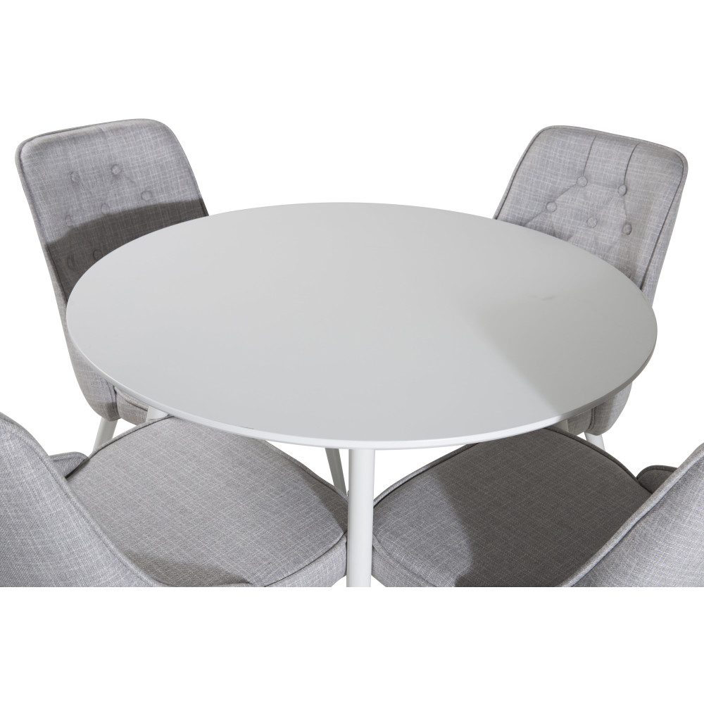Produktbild för Plaza Matbord med Velvet Deluxe Stolarna