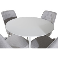 Produktbild för Plaza Matbord med Velvet Deluxe Stolarna