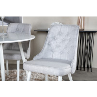 Produktbild för Plaza Matbord med Velvet Deluxe Stolarna