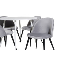 Produktbild för Plaza Matbord med Velvet Stolarna