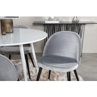 Produktbild för Plaza Matbord med Velvet Stolarna