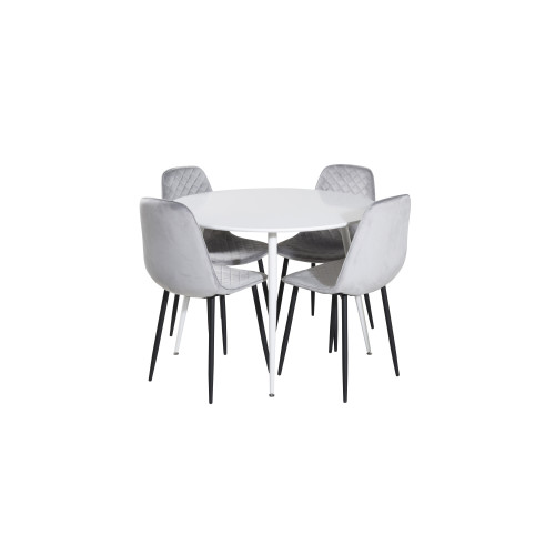Venture Home Plaza Matbord med Polar Stolarna