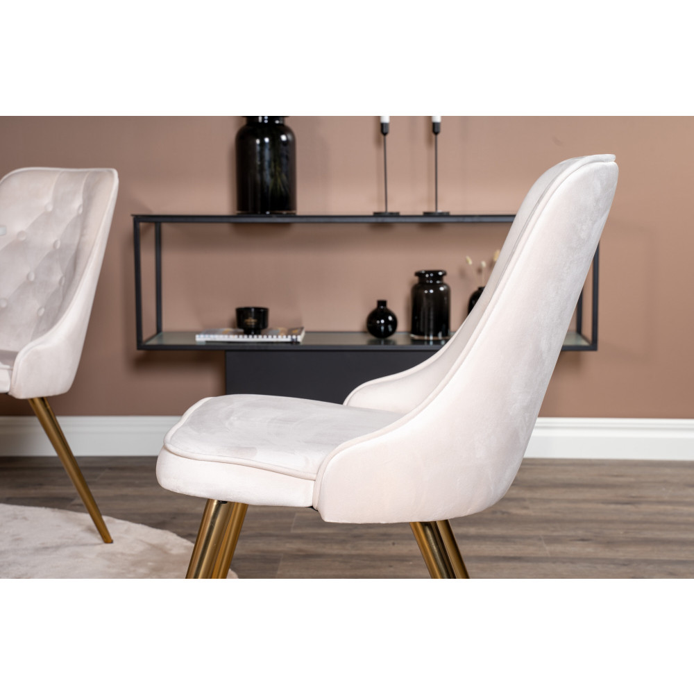 Produktbild för Estelle Matbord med Velvet Deluxe Stolarna