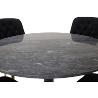 Produktbild för Estelle Matbord med Velvet Deluxe Stolarna